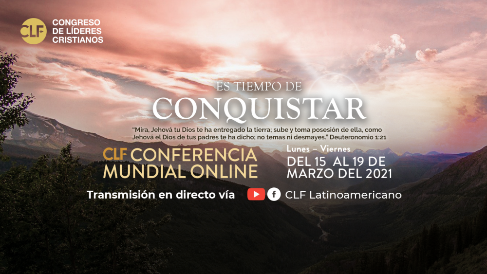 Congreso de Líderes Cristianos será virtual y gratuito