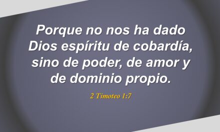 Versículo del Día: viernes 23 de abril 2021