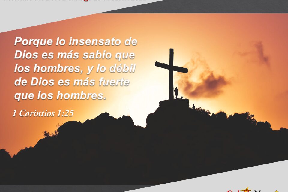 versículo del día: domingo 25 de abril 2021