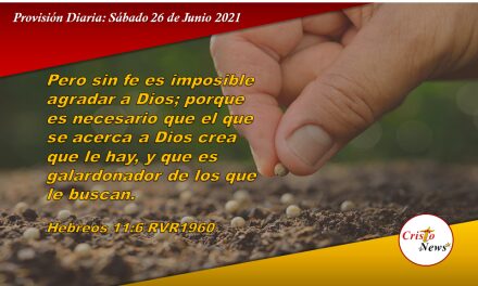 Provisión Diaria: Sábado 26 de Junio de 2021