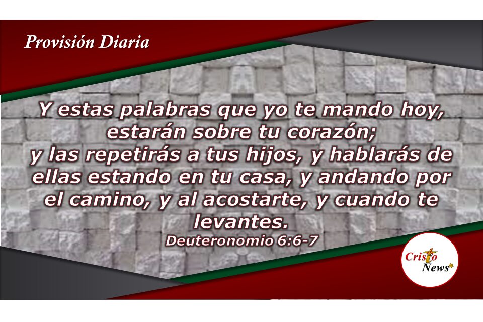 Principios y valores nos ofrece la Palabra de Dios para nuestra vida y la familia: Provisión Miércoles 15 de Septiembre de 2021