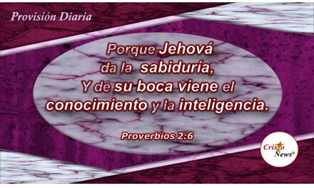 La Palabra de Dios nos prové sabiduría, Conocimiento y entendimiento para nuestro recto caminar: Provisión Sábado 16 de Octubre de 2021