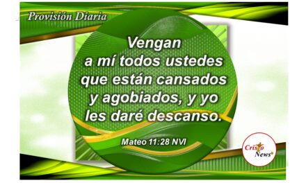 En Jesucristo encontramos paz y descanso perfecto: Provisión Miércoles 26 de Enero 2022