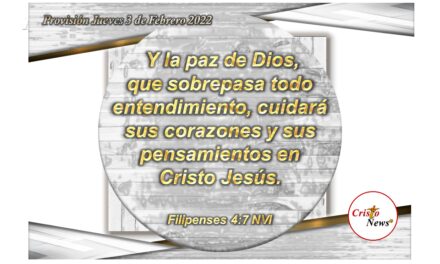 Jesucristo es promesa de paz que fortalece la fe y obediencia en nuestro corazón para hacer la voluntad de Dios: Provisión Jueves 3 de Febrero 2022
