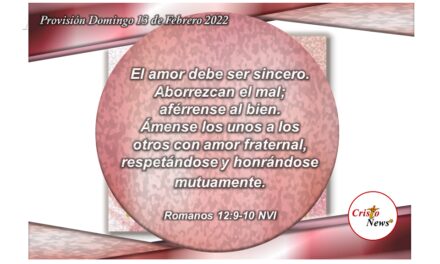 El Amor de Jesucristo en nosotros nos hace amar fraternalmente a nuestros hermanos: Provisión Domingo 13 de Febrero de 2022