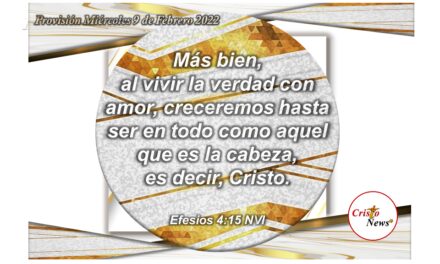 Jesucristo es el Camino de la Verdad y la Paz: Provisión Miércoles 9 de Febrero de 2022