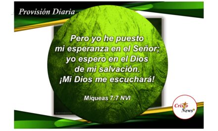 Mi esperanza está puesta en la promesa de Dios Padre a través de Jesucristo: Provisión Domingo 8 de Mayo de 2022