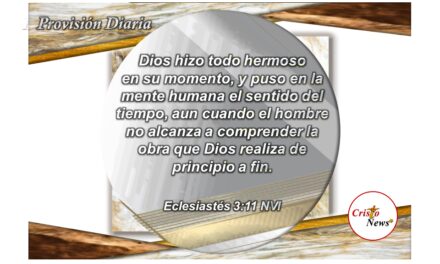 Jesucristo es el Camino para vivir en verdad y vida la hermosa obra de Dios Padre Creador: Provisión Martes 28 de Junio de 2022