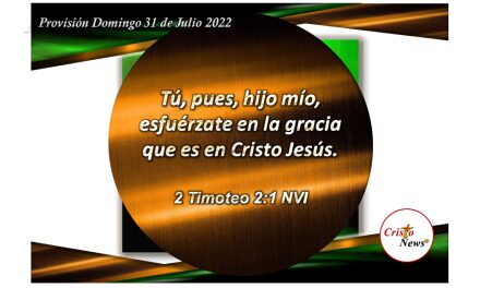 Seamos valientes y esforcémonos en la gracia de Jesucristo quien es el Camino de verdad y vida: Provisión domingo 31 de Julio de 2022