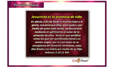 En Jesucristo tenemos la promesa de vida en abundancia como hijos herederos de YHVH: Provisión domingo 2 de abril de 2023