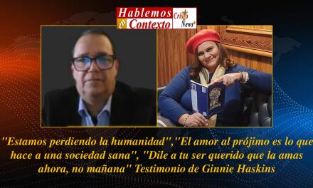 «Estamos perdiendo la humanidad. El amor al prójimo es lo que hace más sana a una sociedad» enfatiza la poeta Ginnie Haskins